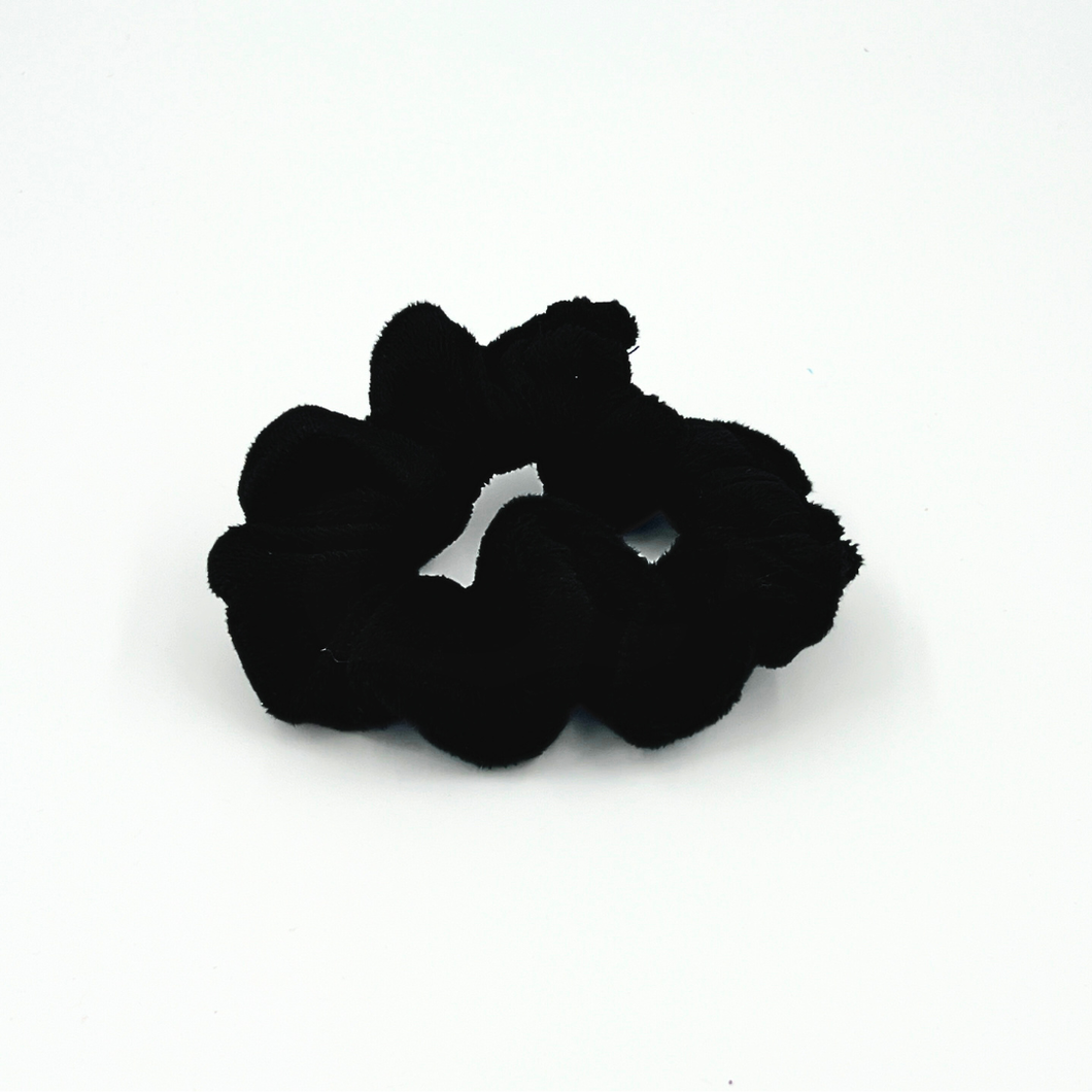 Fluffy Scrunchie Black