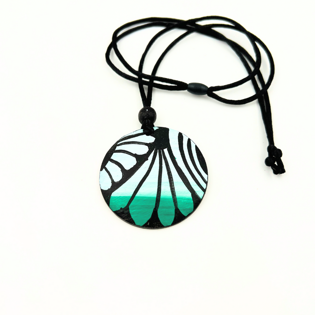 Coconut Necklace Persian Green