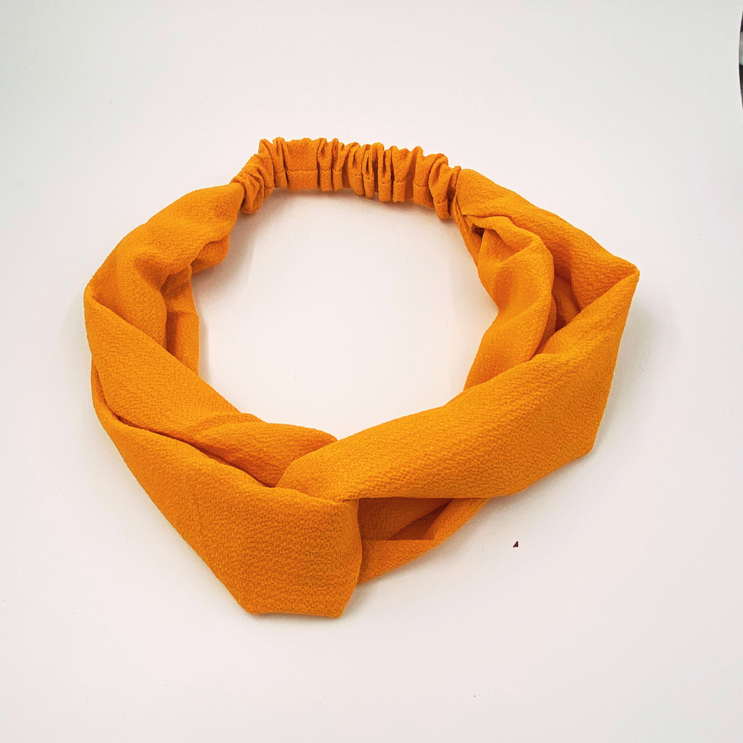 Headband, Wrap, Mustard