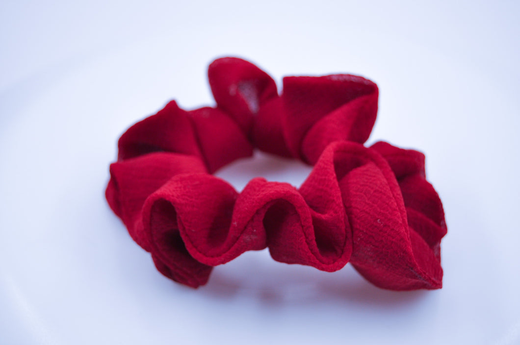 Scrunchie, darkred