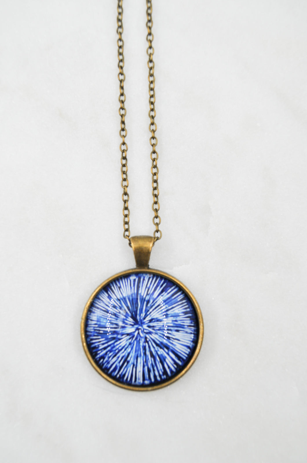 Stargaze Necklace Blue Medium