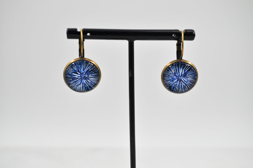 Stargaze Hanging Earring Blue