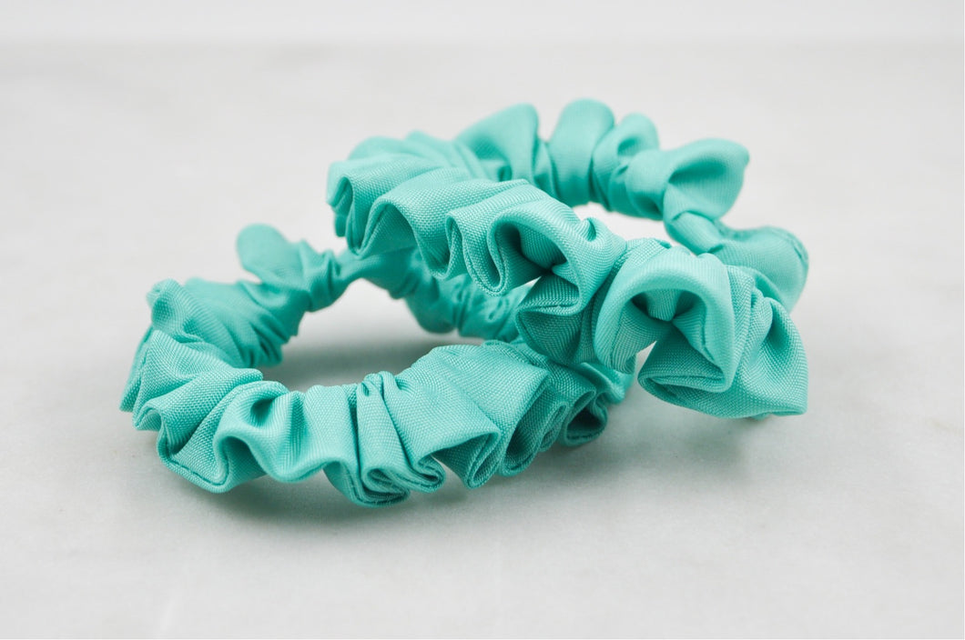 Scrunchie Mini Pastel Green,  2-pack