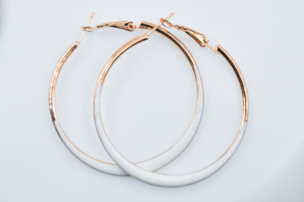 Color Hoops white