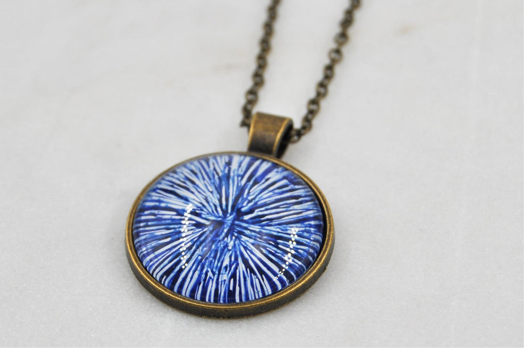 Stargaze Necklace Blue Large