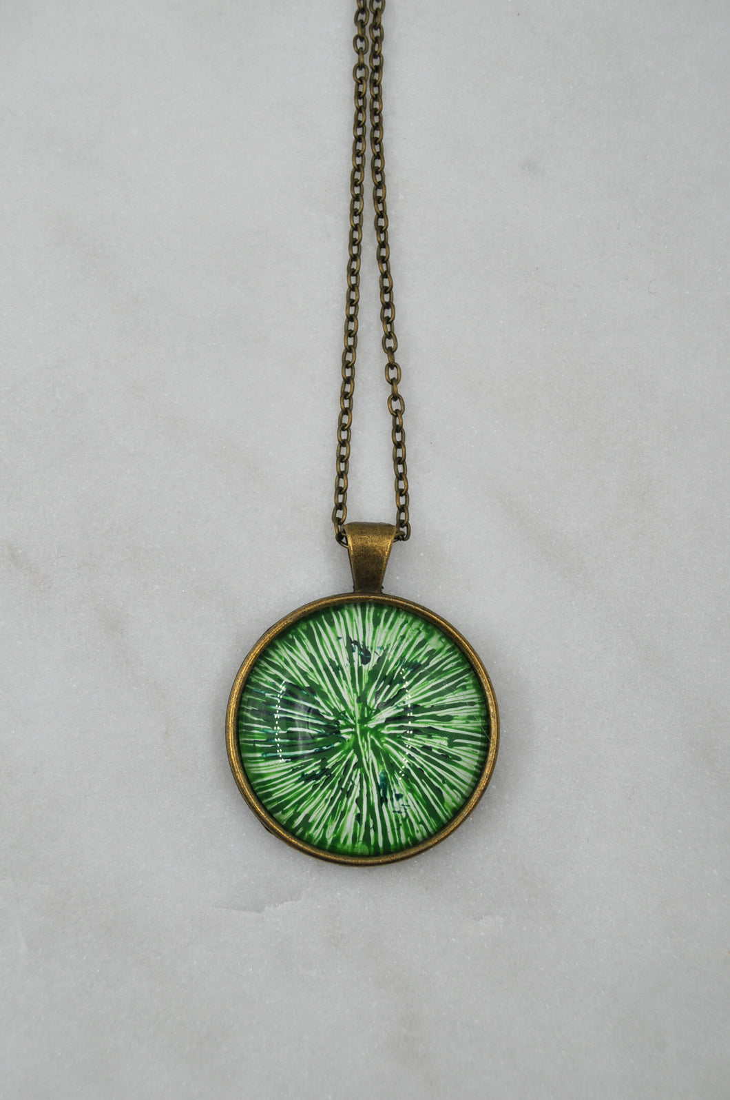 Stargaze Necklace Green Medium