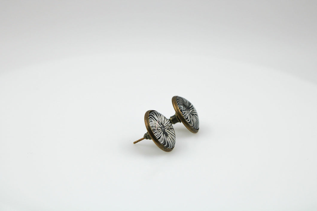 Stargaze Studs Black