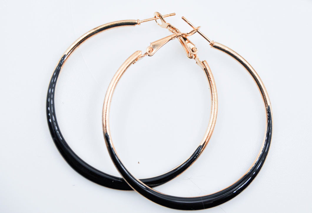 Color Hoops black