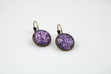 Ladda upp bild till gallerivisning, Stargaze Hanging Earring Aubergine
