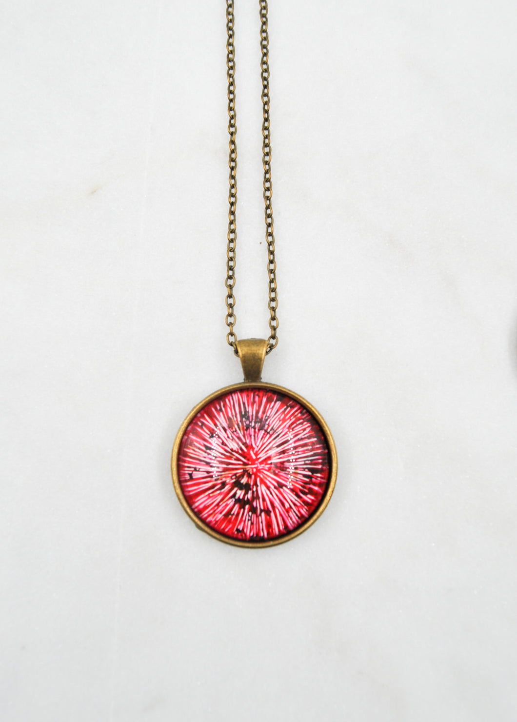 Stargaze Necklace Red Medium