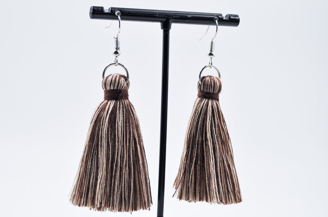 Tassel brown/beige